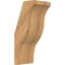 Ekena Millwork 5 1/2"W x 6"D x 14"H Funston Smooth Knee Brace, Western Red Cedar BRC06X06X14FST00SWR - alternate 1